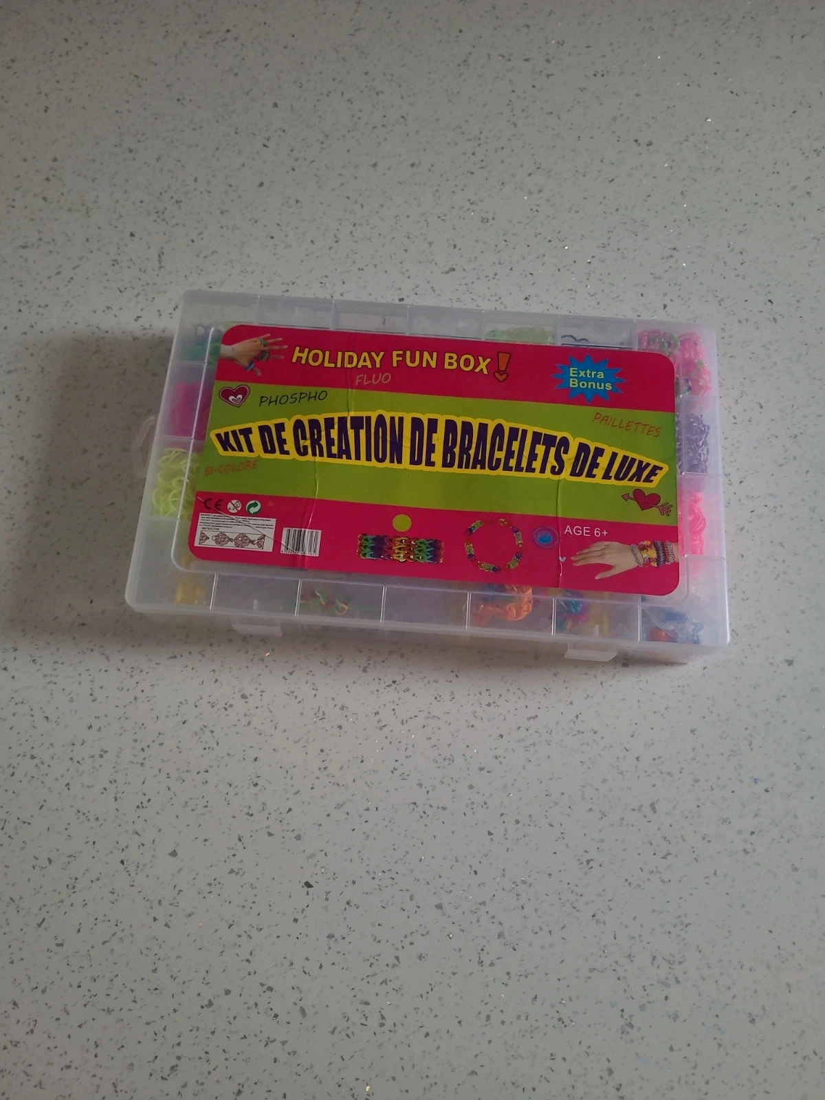 Kit de création de bracelets Rainbow loom